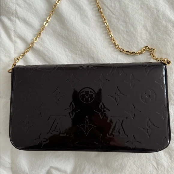 🌸 NEW Louis Vuitton Amarante Patent Purse 🌸 - Picture 6 of 8